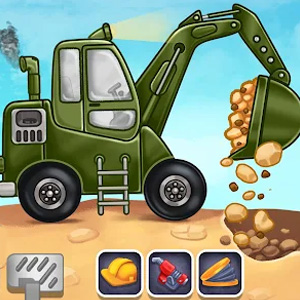 Real Construction Kids Game