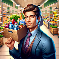 Supermarket Manager Simulator