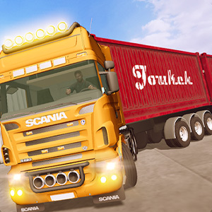 Long Trailer Truck Cargo Truck Simulator Game