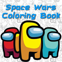 Space Wars Cartoon Coloring